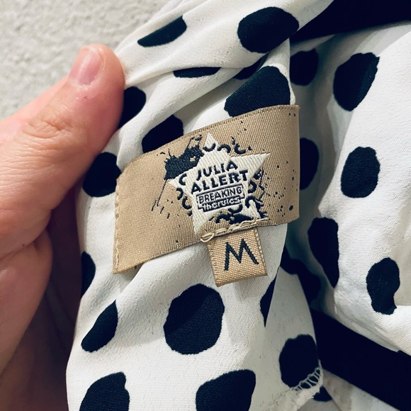 EUC Julia Allert + Wolf & Badger | Polka Dot Long Dress Chiffon - Picture 10 of 10